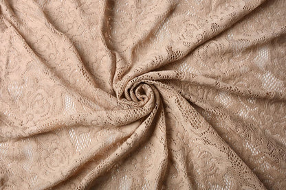 lace fabric - powder pink 220 g/m²