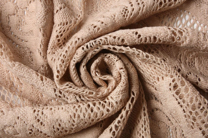 lace fabric - powder pink 220 g/m²