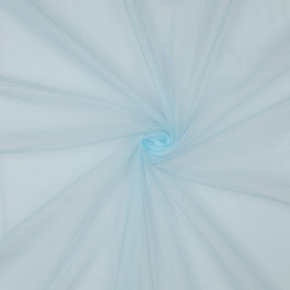 Tulle souple bleu clair 25 g/m²