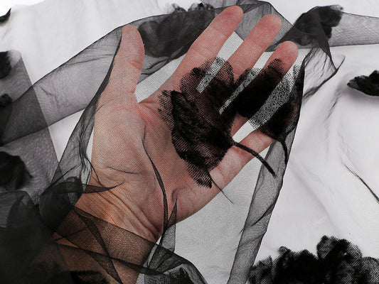 Attēls ar Mīkstais tills - lapas 25 g/m² – pieejams Šarlotes audumi