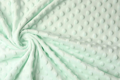 Minky polaire - menthe claire 260 g/m²
