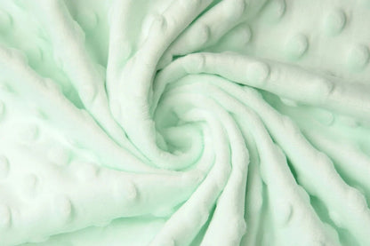 Polaire Minky - menthe claire 260 g/m²
