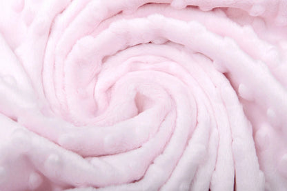 Polaire Minky rose pâle 260 g/m²
