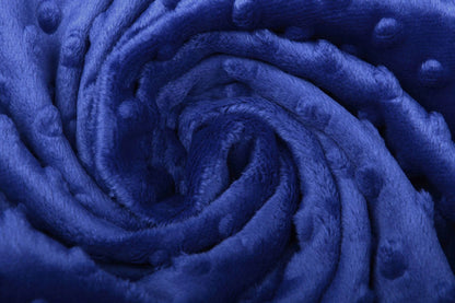 Polaire Minky bleu roi 260 g/m²