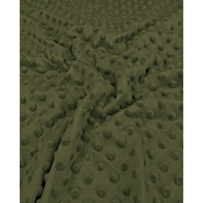 Image en polaire Minky - vert foncé 260 g/m² – disponible chez Šarlotes audumi