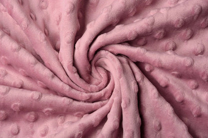 Polaire Minky - vieux rose 260 g/m²