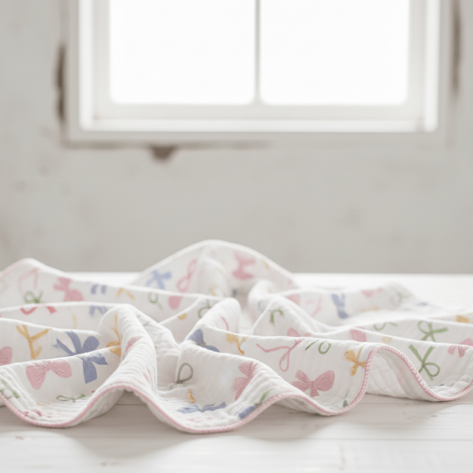 Attēls ar Muslīns - bantes 120 g/m² – pieejams Šarlotes audumi