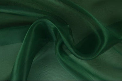 Organza - vert foncé 25 g/m²