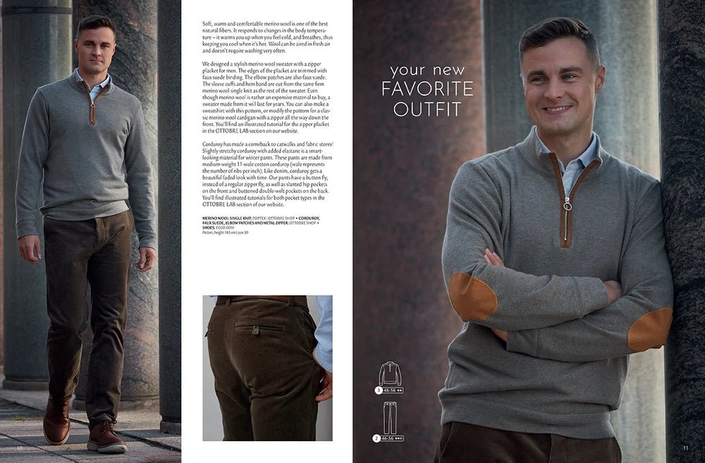 Image of OTTOBRE Design Family – sewing magazine with English-language patterns – available online at Šarlotes audumi
