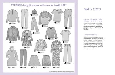 Image of OTTOBRE Design Family – sewing magazine with English-language patterns – available online at Šarlotes audumi