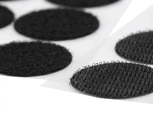 Attēls ar Pašlīmējošie Velcro aplīši 35 mm – pieejams Šarlotes audumi