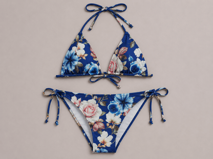 Image de tissu lycra pour maillots de bain - roses 220 g/m² – disponible chez Šarlotes audumi