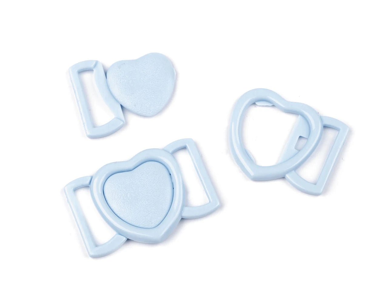 Image avec fermeture en plastique - clip 20 mm, paquet de 10 pièces – disponible chez Šarlotes audumi