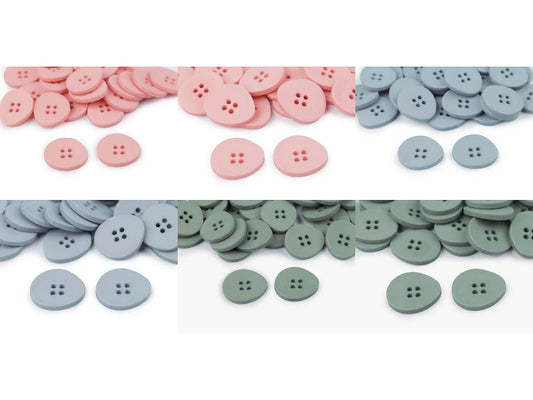 Attēls ar Plastmasas pogas 20 mm|dažadu toņu – pieejams Šarlotes audumi