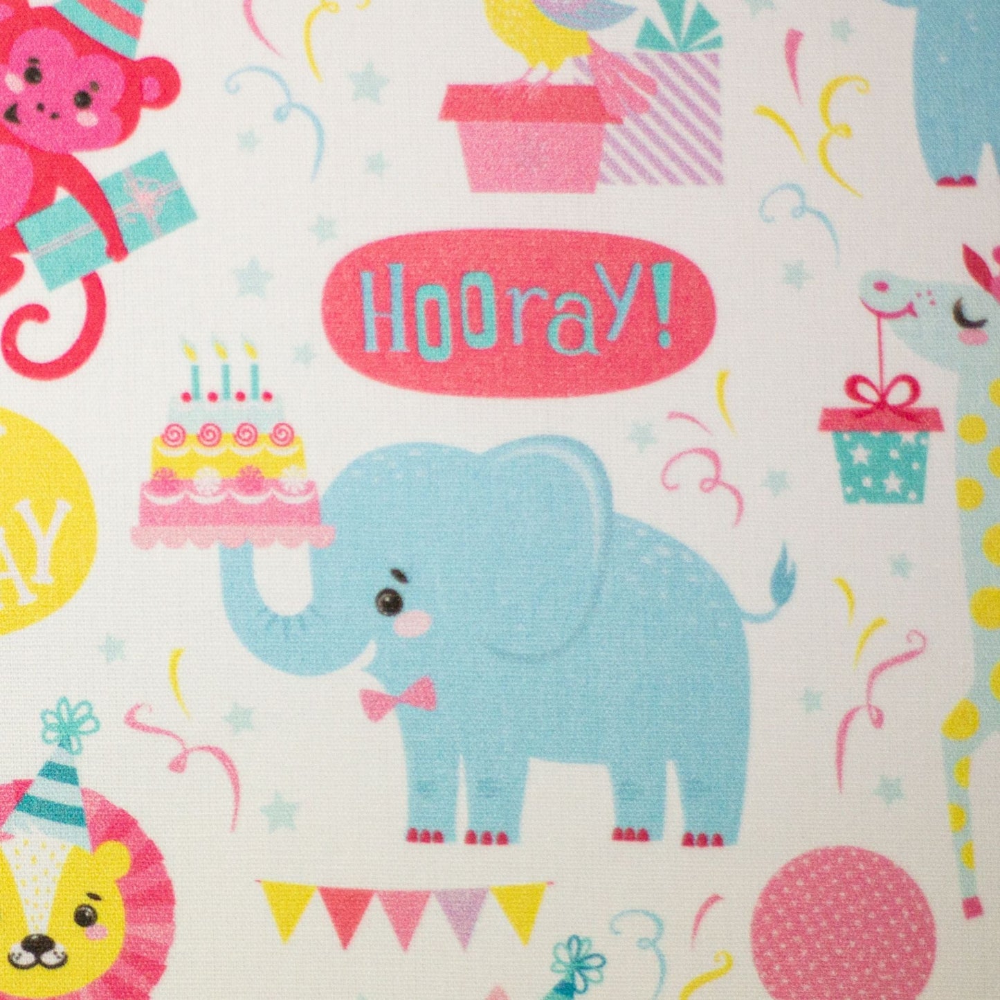 Attēls ar Premium 100% kokvilnas audums - āfrikas zvēriņi 130 g/m² – pieejams Šarlotes audumi