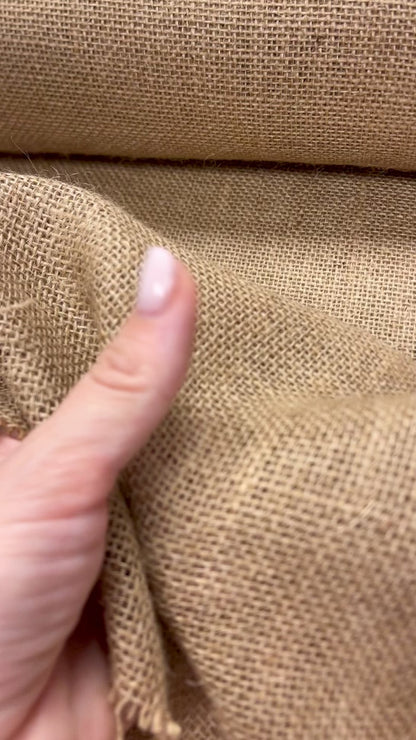 Jute fabric - natural, unbleached 270 g/m²