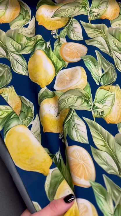 Tissu softshell citrons 300 g/m²