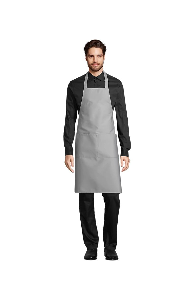 Image du tablier avec votre impression - gris – disponible chez Šarlotes audumi