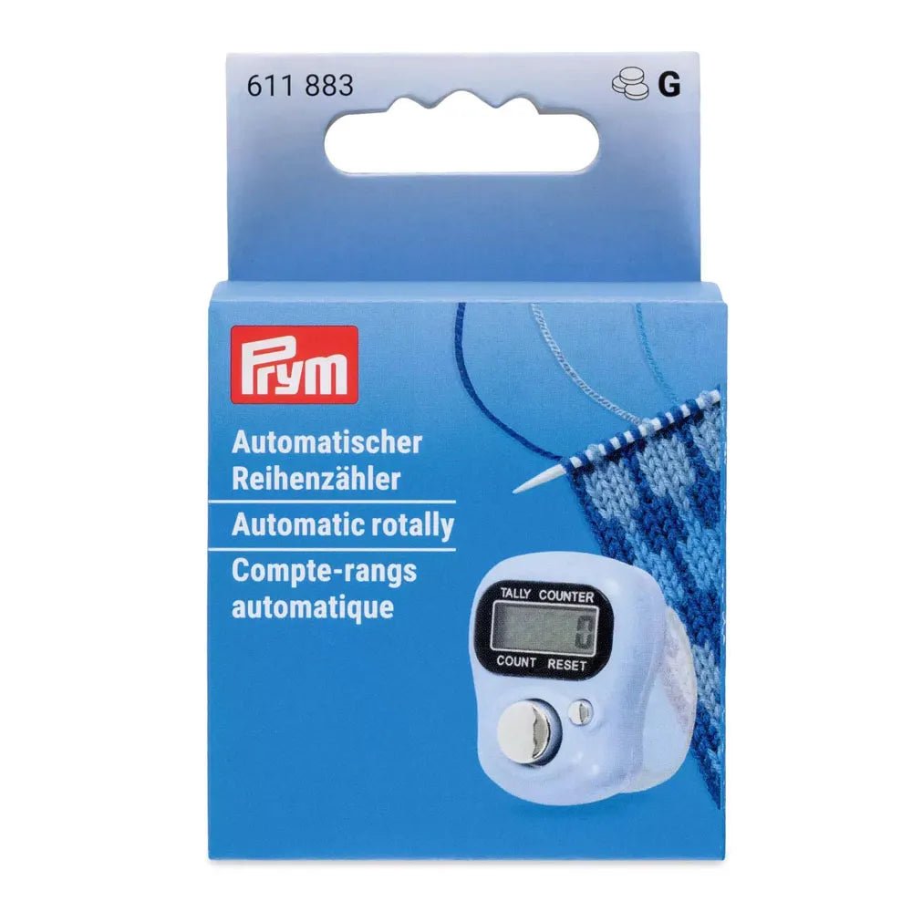 Image of Prym automatic row counter – blue – available at Šarlotes audumi
