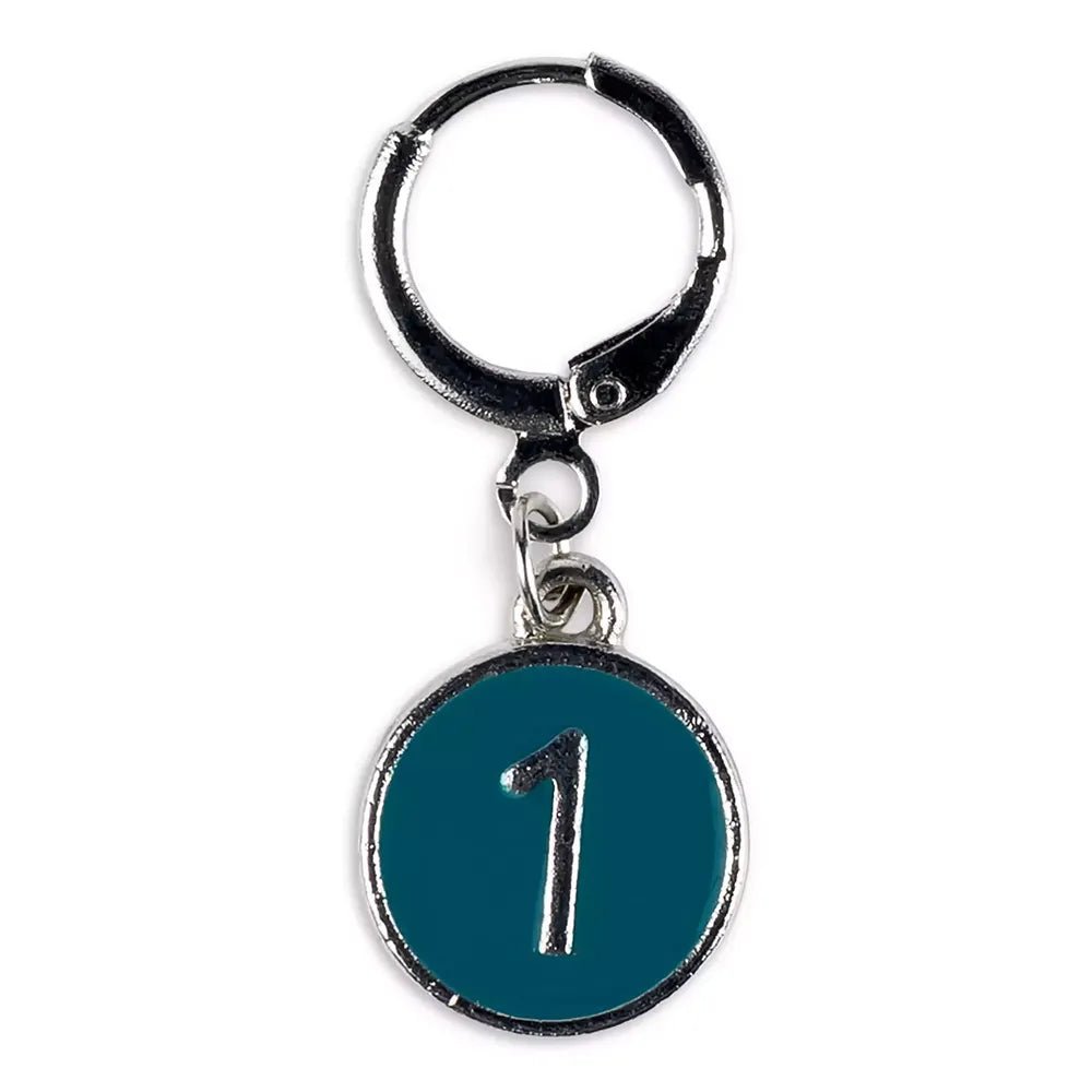 Image of Prym stitch markers numbered 0–9 – 10 pcs – available online at Šarlotes audumi