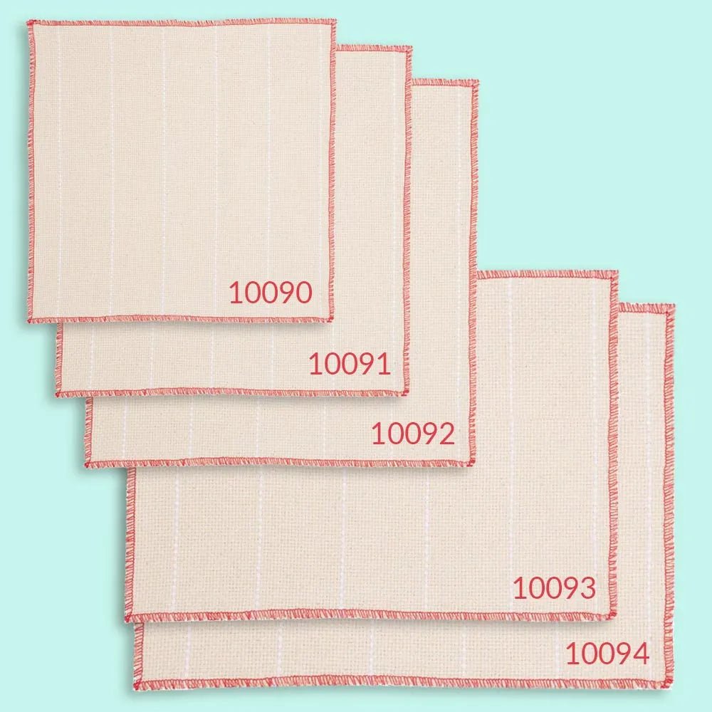 Attēls ar Punch Needle audums Monk’s Cloth – 63x91cm – pieejams internetā Šarlotes audumi