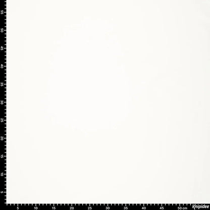 Image du tissu en maille Punta di Roma – blanc 320 g/m² – disponible chez Šarlotes audumi