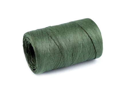 Fil de raphia| bandes de papier pour tricot et crochet - 100 m #8