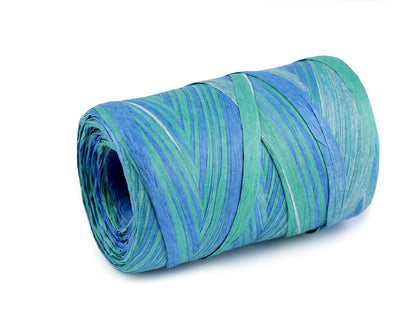 Fil de raphia| bandes de papier pour tricoter et crocheter - 100 m