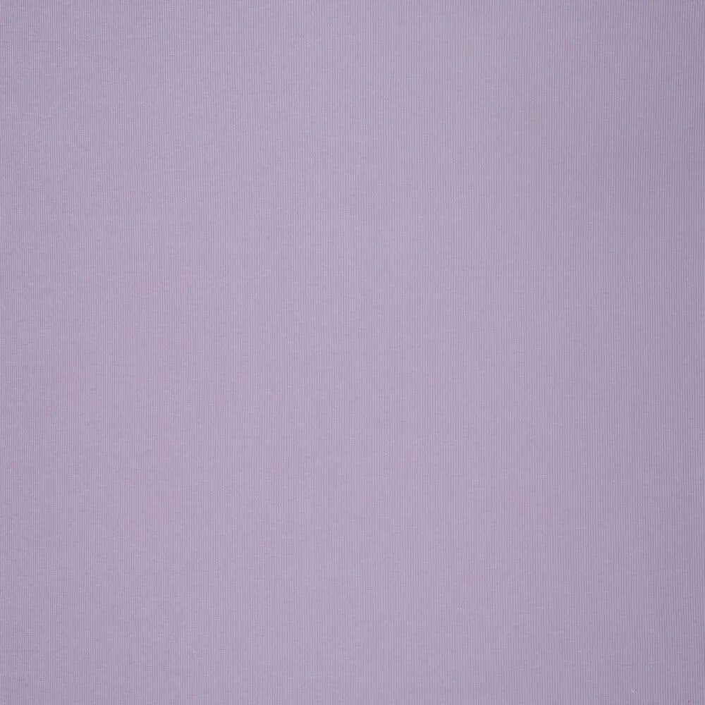 Attēls ar Rievotā kokvilnas trikotāža (RIB JERSEY) - lavandas lillā 310 g/m² – pieejams Šarlotes audumi