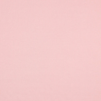 Jersey de coton côtelé (RIB JERSEY) - teinte rose 240 g/m²