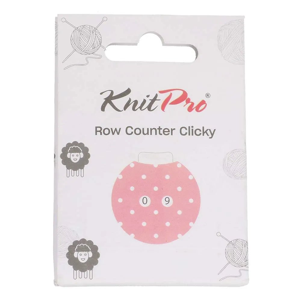 Image du compteur de rangs KnitPro Clicky – disponible chez Šarlotes audumi