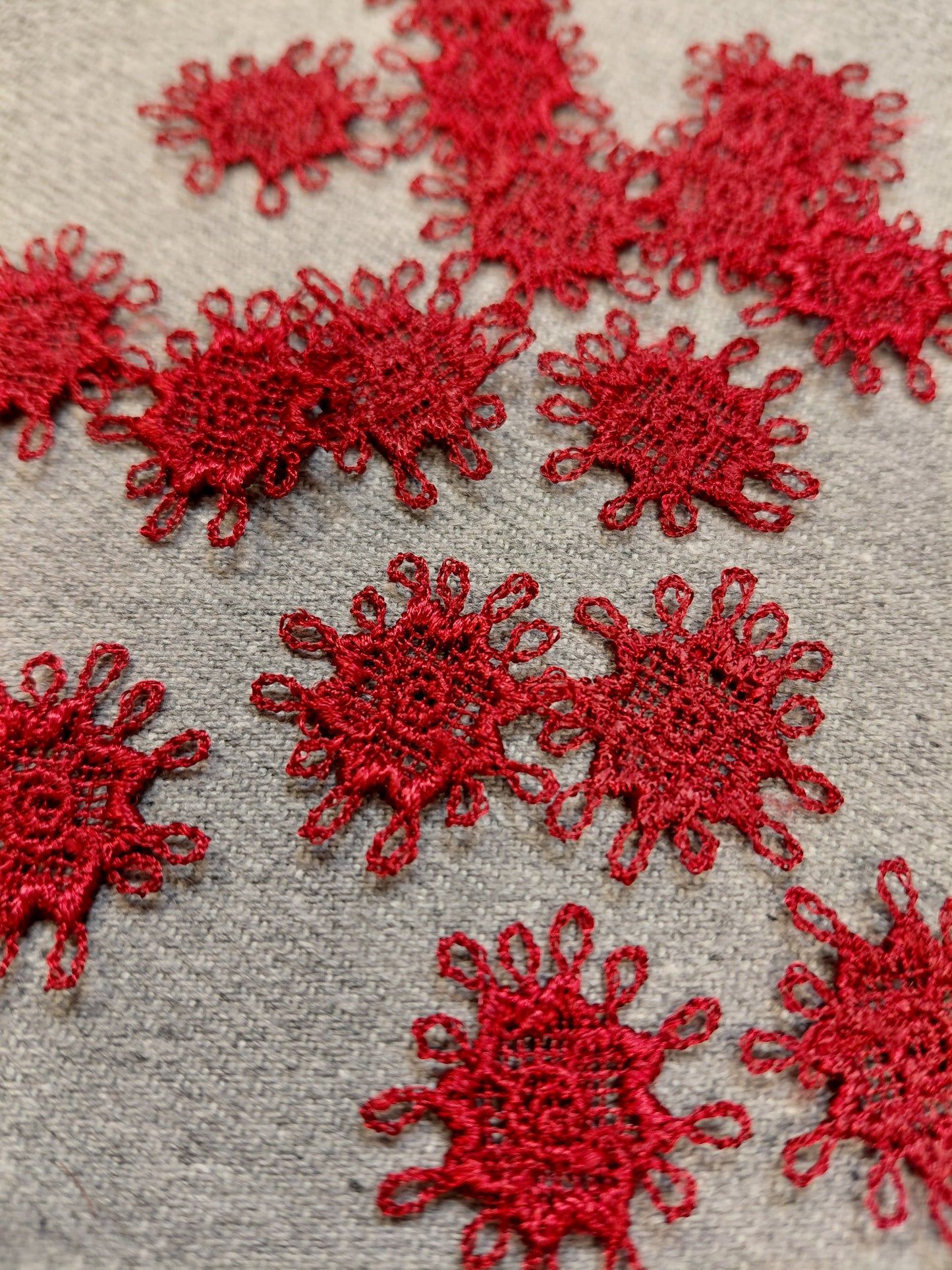 Ielāps/uzšuve  2,5 x 2,5 cm