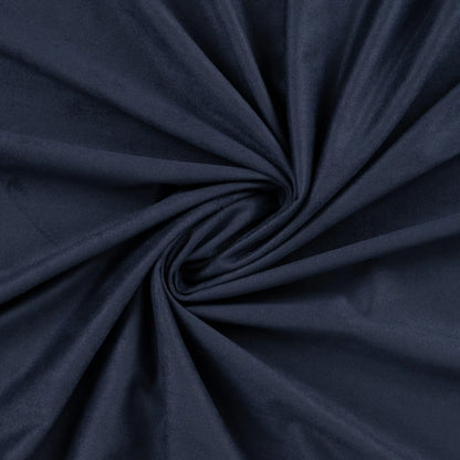 Suede knit fabric - dark blue