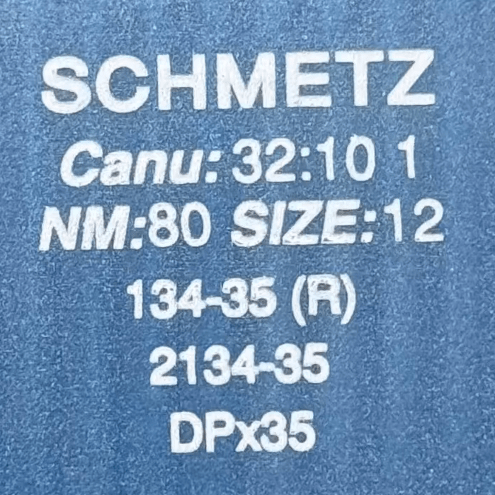 DPx35, 134-35 R — SCHMETZ rūpniecisko šujmašīnu adatas, universālās, 10 gab.