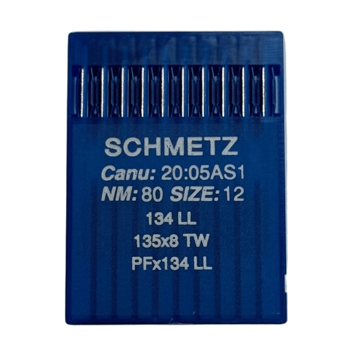 Attēls ar Rūpniecisko šujmašīnu adatas SCHMETZ DPx5 (134) LL ādai - 10 gab. – pieejams Šarlotes audumi