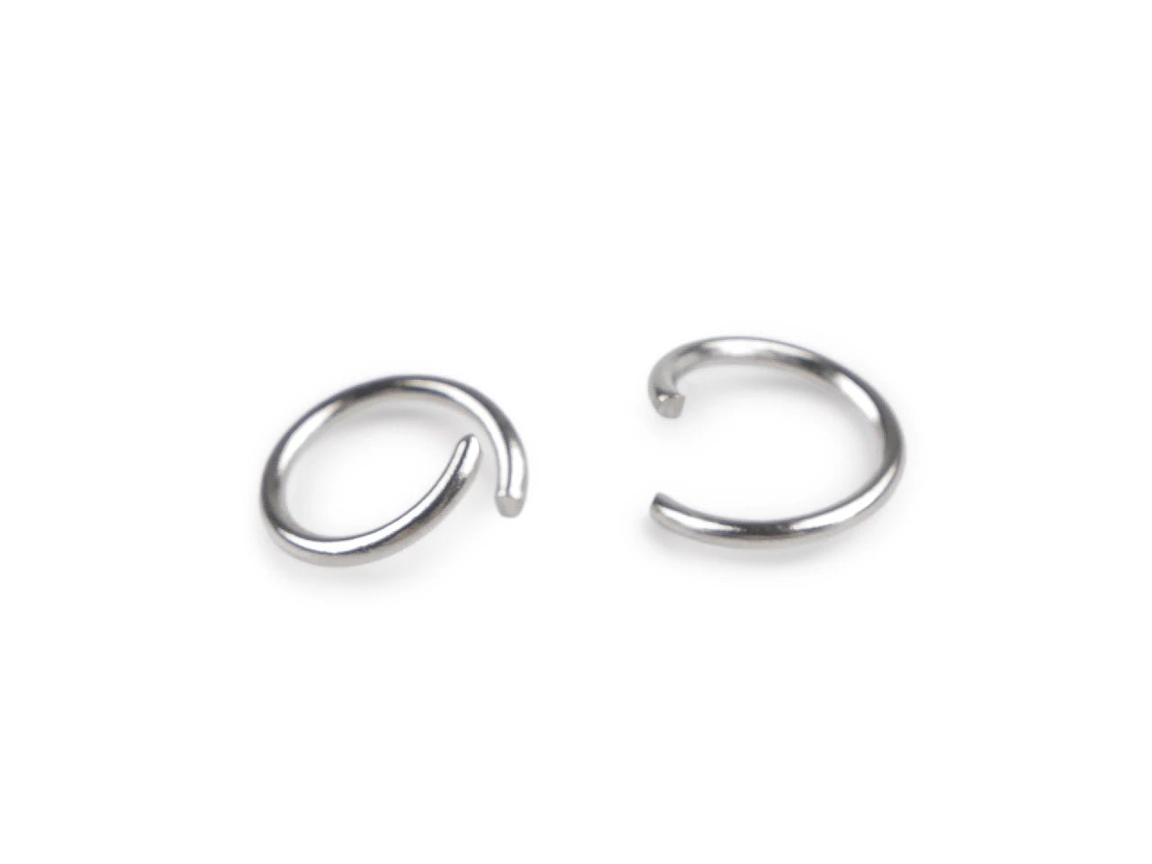 Attēls ar Savienojošie gredzeni Ø10 mm no nerūsējošā tērauda – pieejams Šarlotes audumi