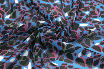 Chiffon - motif abstrait | 150 cm | 65 g/m²