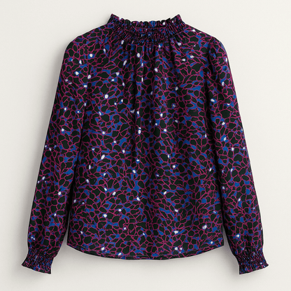Chiffon - motif abstrait | 150 cm | 65 g/m²