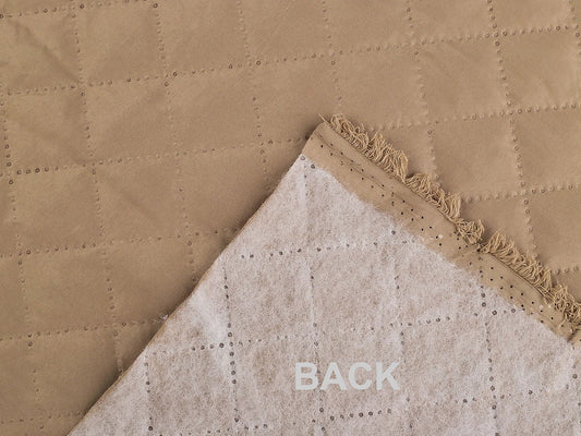 Attēls ar Siltinātā stepētā odere - melna 105 g/m² – pieejams Šarlotes audumi