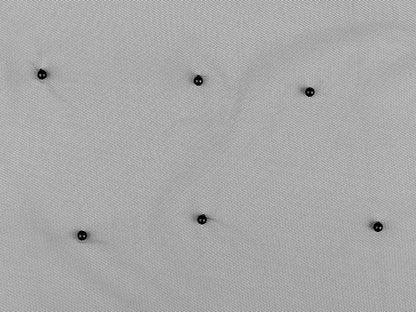 Tulle fin avec perles 36 g/m² - noir – disponible chez Šarlotes audumi