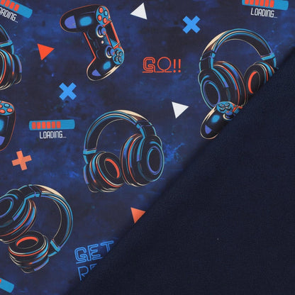 Image with softshell fabric headphones – available online at Charlotte's Fabrics