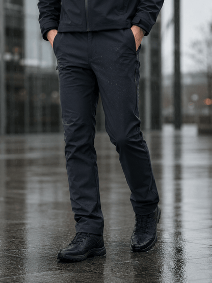 Attēls ar Softshell audums ūdensizturīgs-navy blue – pieejams internetā Šarlotes audumi