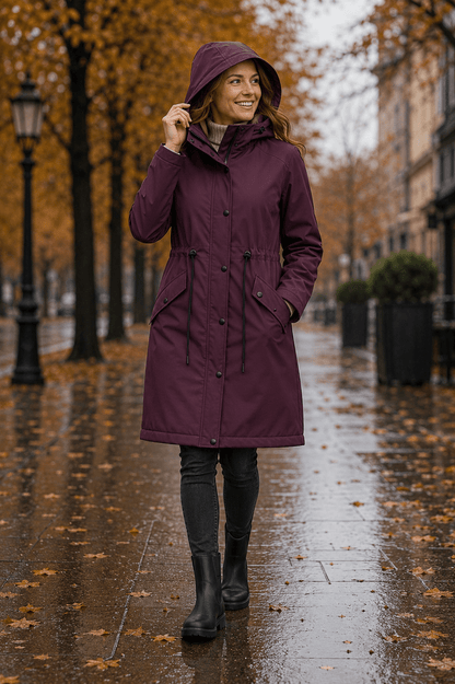 Attēls ar Softshell audums ūdensizturīgs-vīna sarkans – pieejams internetā Šarlotes audumi