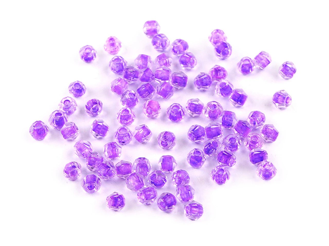 Attēls ar Stikla pērlītes Ø4 mm 5 g | dažādu toņu – pieejams Šarlotes audumi