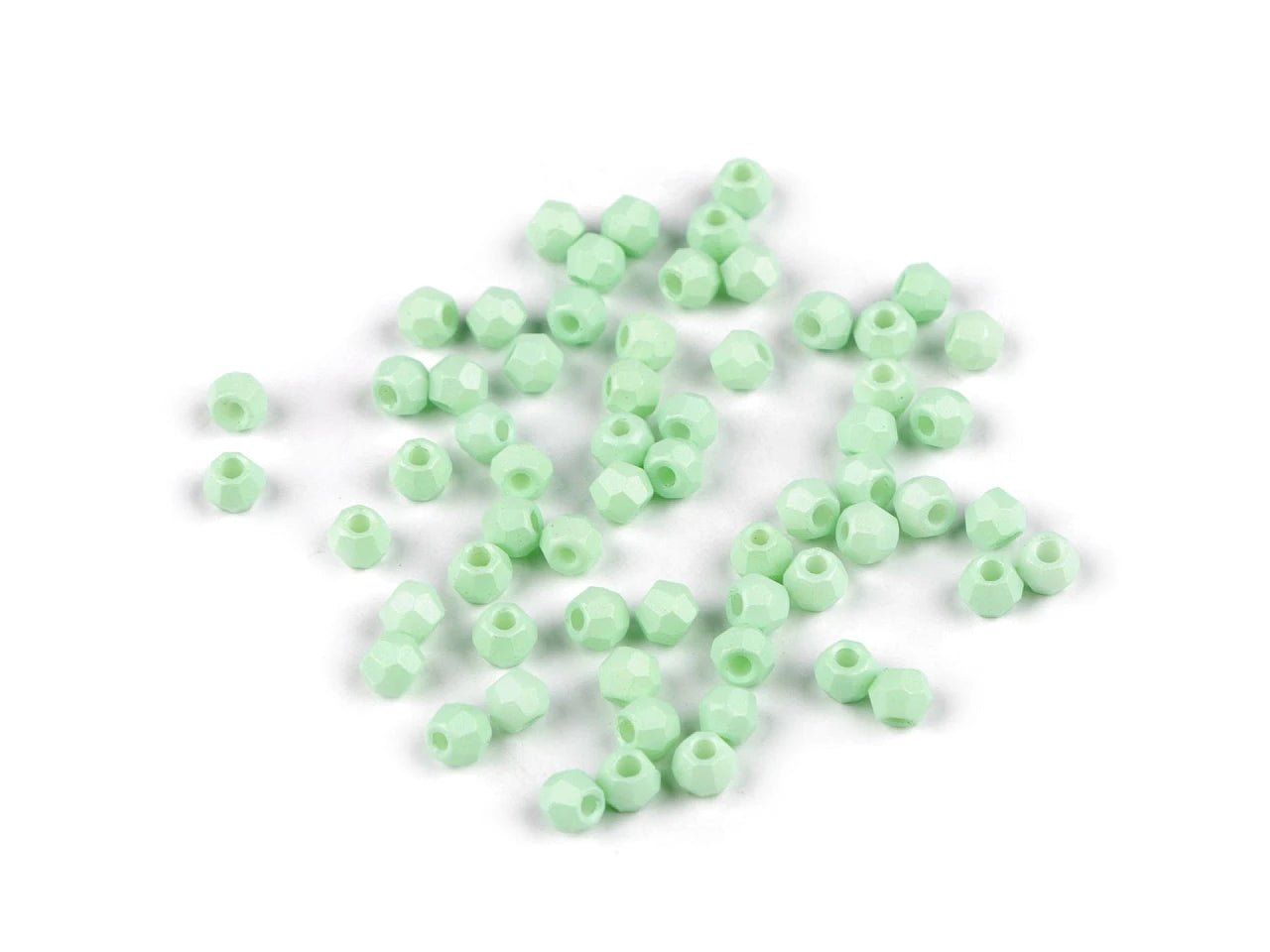 Attēls ar Stikla pērlītes Ø4 mm 5 g – pieejams Šarlotes audumi