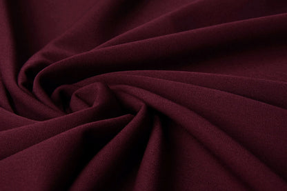 Tissu de costume avec élasthanne - bordeaux 275 g/m²