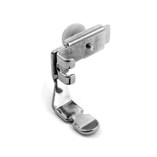 alt
Image of a sewing machine foot - double-sided, for sewing in zippers and decorative cords – available at Charlotte's Fabrics