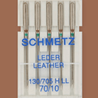 Šujmašīnu adatas ādai SCHMETZ LEATHER - Nr.70 (5gab.)