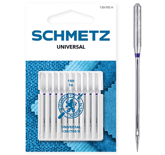Šujmašinu adatas universālās SCHMETZ UNIVERSAL - Nr.100 (10gab.)