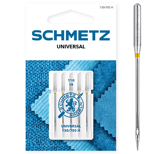 Šujmašinu adatas universālās SCHMETZ UNIVERSAL - Nr.110 (5gab.)